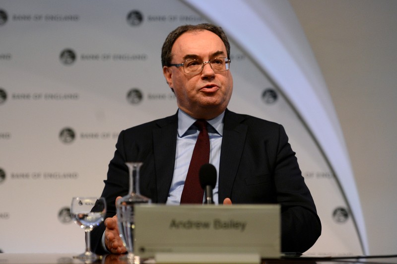 FILE PHOTO: Bank of England press conference