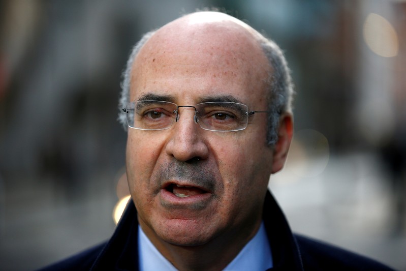 FILE PHOTO: Businessman Bill Browder speaks after the coroner ruled that Russian businessman Alexander Perepilichnyy probably died of natural causes outside his home in 2012, after the inquest concluded at the Old Bailey, in London