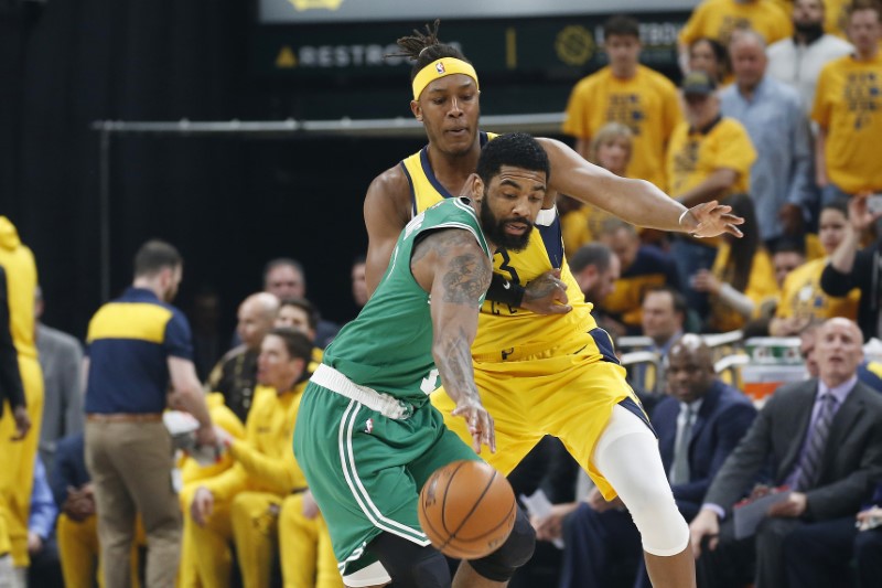 NBA: Playoffs-Boston Celtics at Indiana Pacers