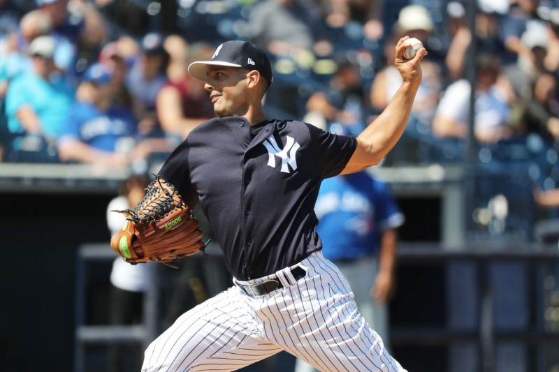 MLB: Spring Training-Toronto Blue Jays at New York Yankees