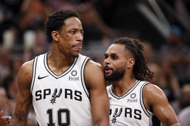NBA: Playoffs-Denver Nuggets at San Antonio Spurs