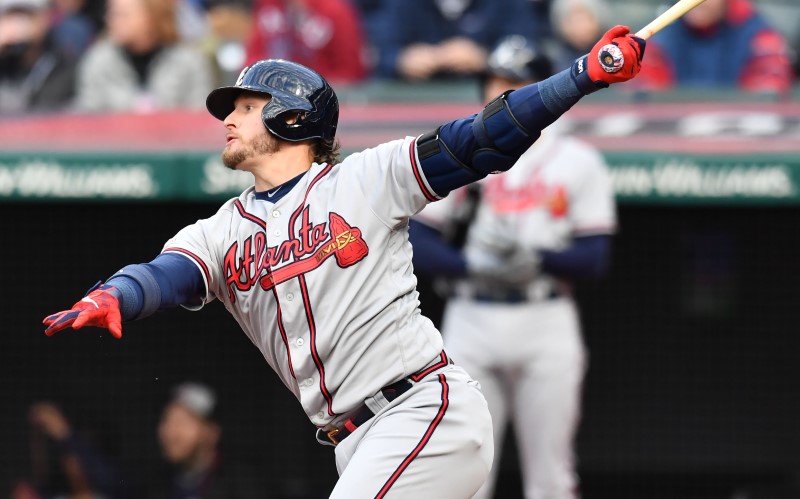 MLB: Atlanta Braves at Cleveland Indians