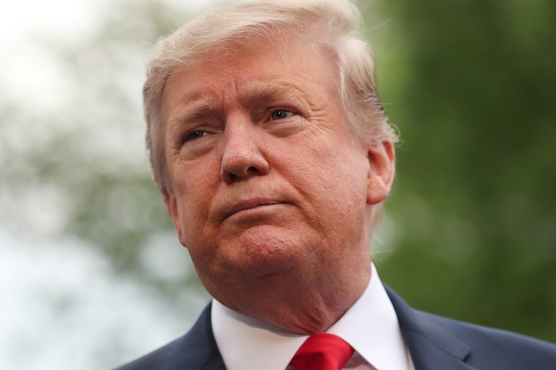 U.S. President Trump departs for travel to Indianapolis from the White House in Washington