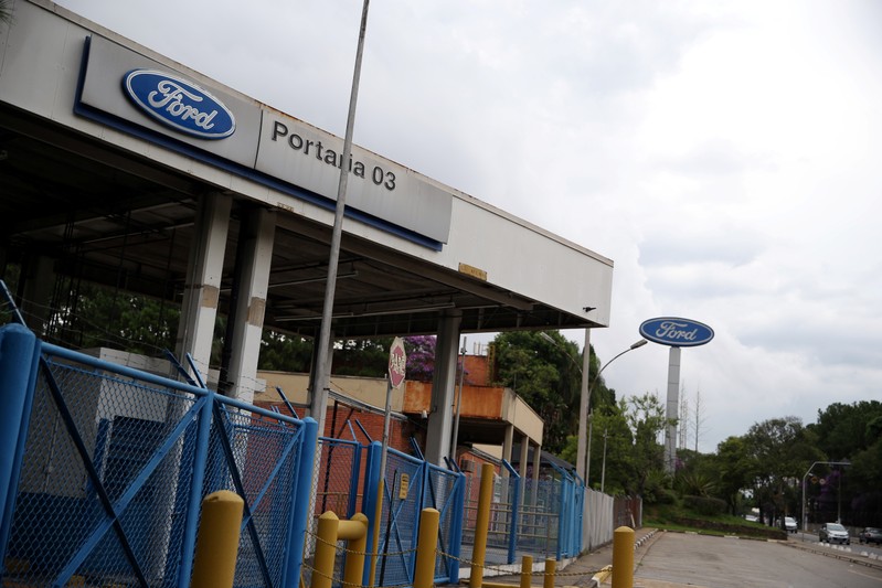 Ford's oldest Brazil plant is seen after the company announced its closure, in Sao Bernardo do Campo