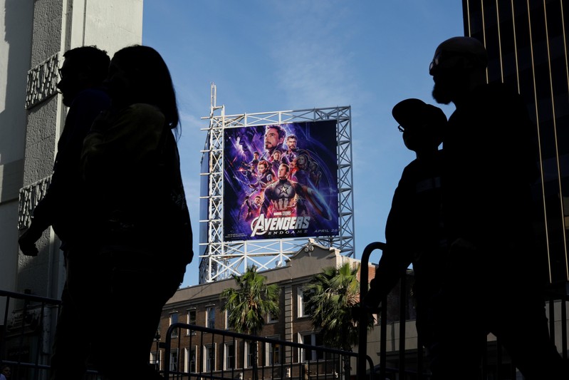 FILE PHOTO - Avengers fans arrive at the TCL Chinese Theatre in Hollywood to attend the opening screening of