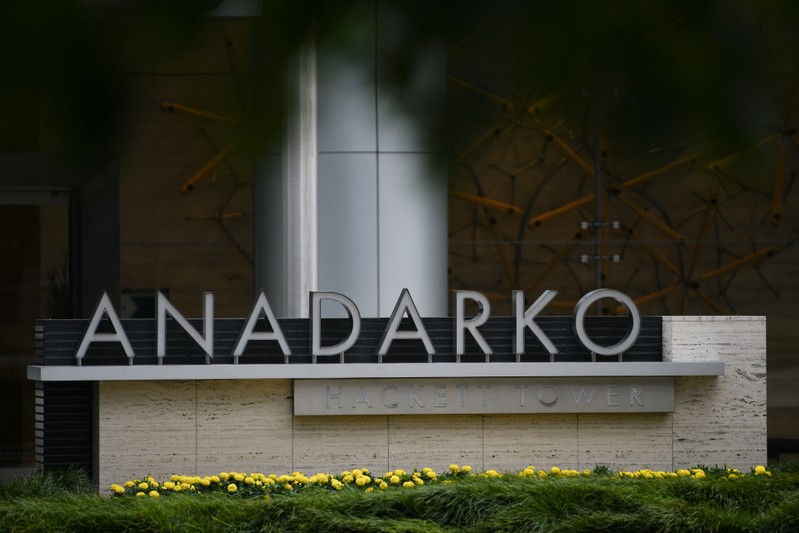 FILE PHOTO: Anadarko Petroleum Corporation is seen in The Woodlands