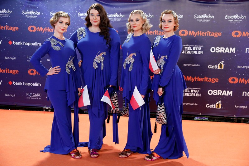 Eurovision 2019 Orange Carpet in Tel Aviv, Israel