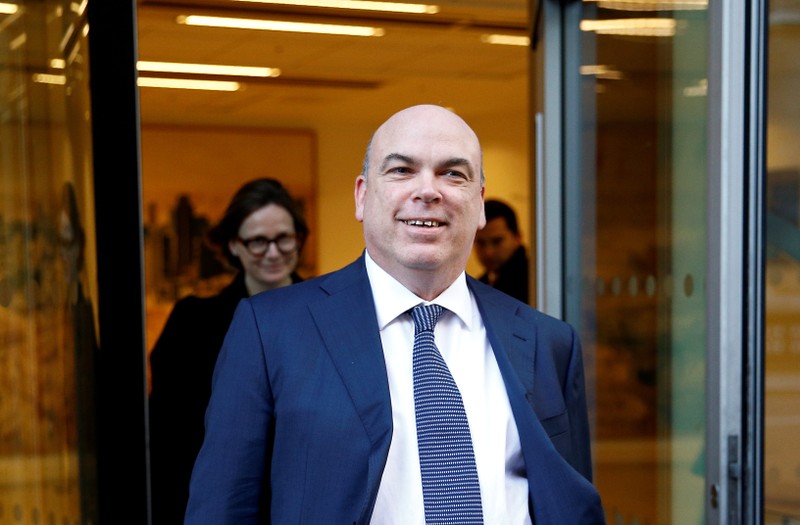 PHOTO: British entrepreneur Mike Lynch leaves High Court in London