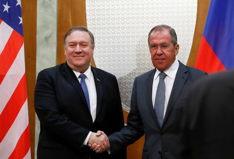 U.S. Secretary of State Mike Pompeo visits Russia