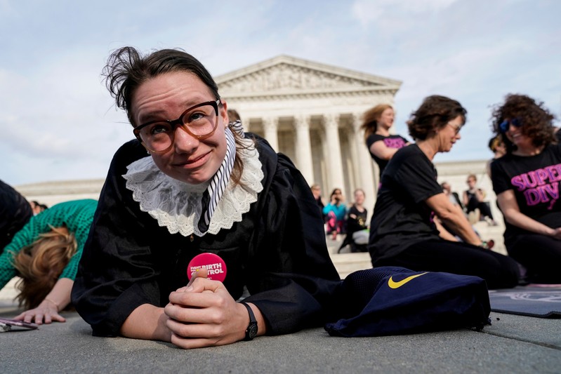 FILE PHOTO: Justice Ruth Bader Ginsburg gets 'best fight' MTV Movie award nod