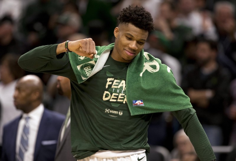 NBA: Playoffs-Boston Celtics at Milwaukee Bucks