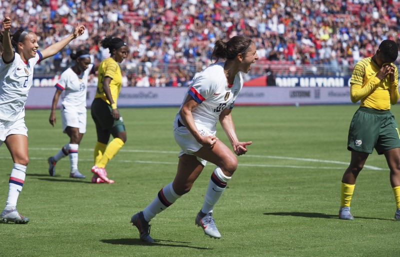 Soccer: Countdown to the Cup Women's Soccer-South Africa at USA