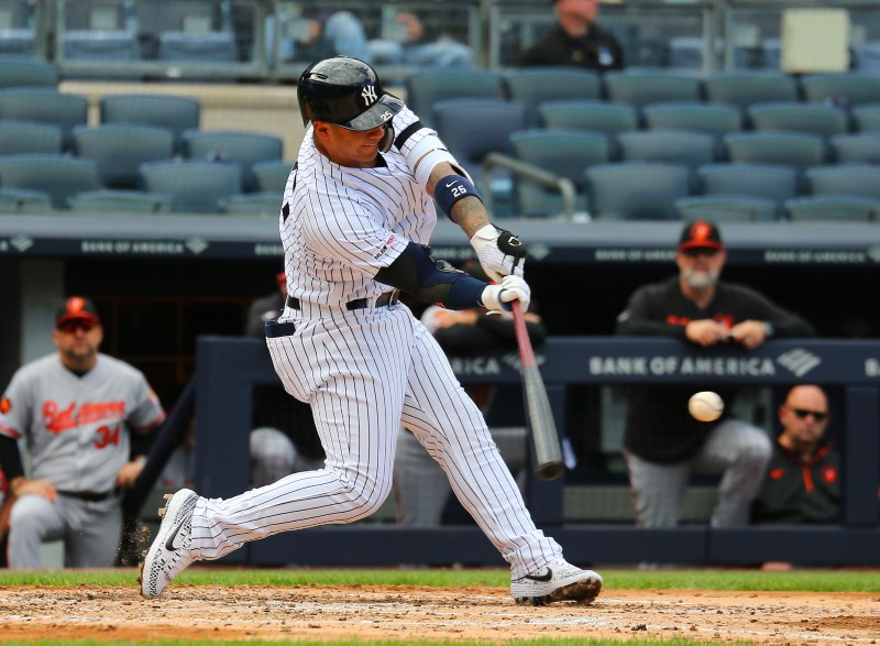 MLB: Game One-Baltimore Orioles at New York Yankees