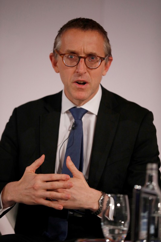 Bank of England Deputy Governor Sam Woods speaks at the 'Future Forum 2017' event in St George's Hall, Liverpool