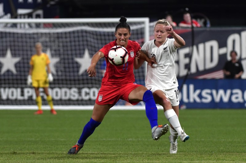 Soccer: Countdown to the Cup Women's Soccer-New Zealand at USA