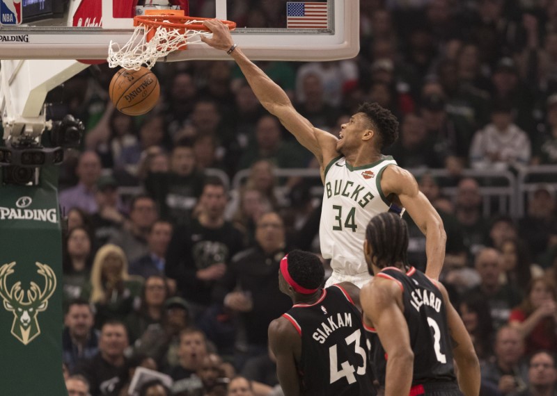 NBA: Playoffs-Toronto Raptors at Milwaukee Bucks