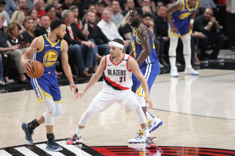 NBA: Playoffs-Golden State Warriors at Portland Trail Blazers