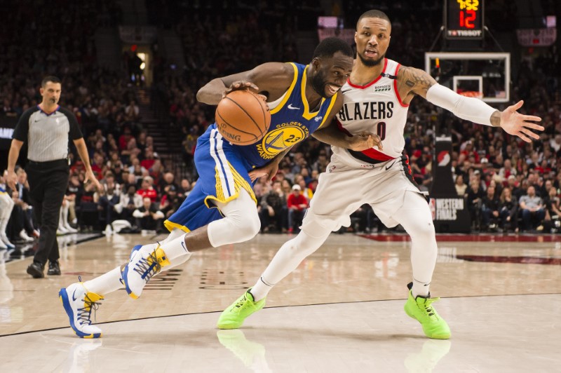 FILE PHOTO: NBA: Playoffs-Golden State Warriors at Portland Trail Blazers