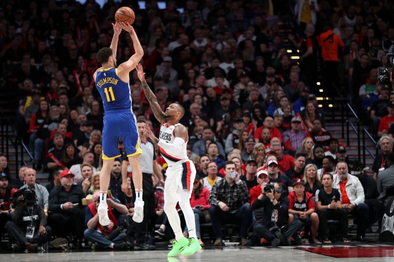 NBA: Playoffs-Golden State Warriors at Portland Trail Blazers