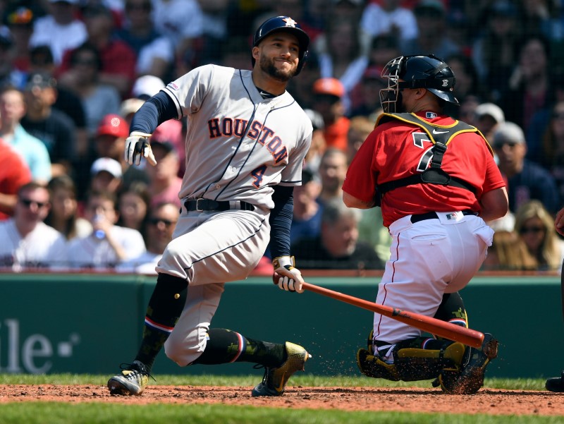 MLB: Houston Astros at Boston Red Sox