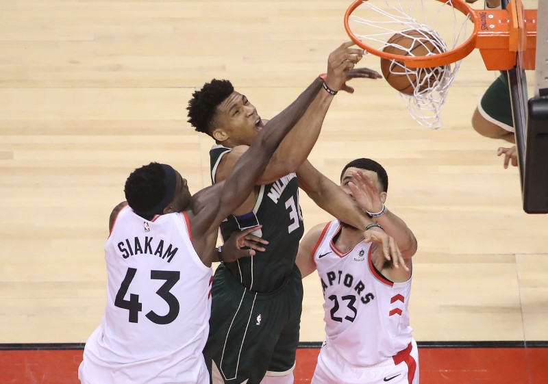 NBA: Playoffs-Milwaukee Bucks at Toronto Raptors