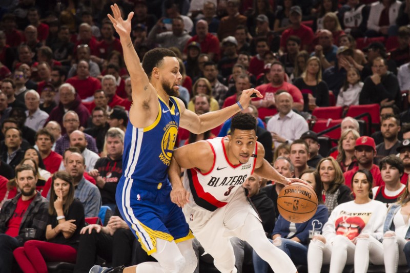 NBA: Playoffs-Golden State Warriors at Portland Trail Blazers