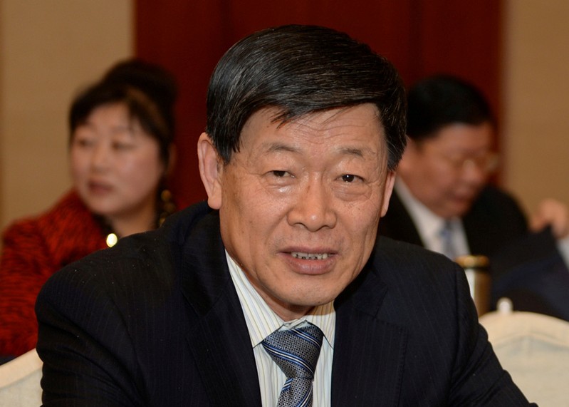 FILE PHOTO: Chinese businessman Zhang Shiping attends a meeting in Beijing