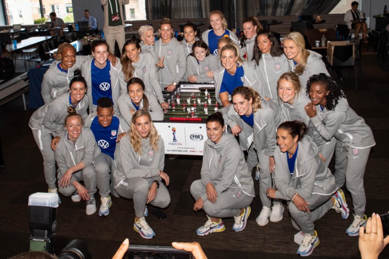 Soccer: U.S. Women's National Team World Cup Media Day