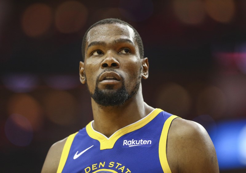 FILE PHOTO: NBA: Playoffs-Golden State Warriors at Houston Rockets