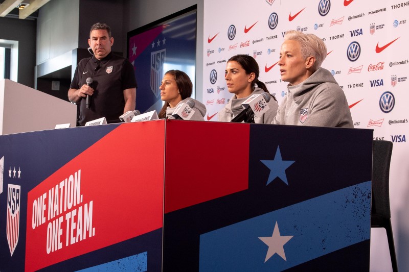 Soccer: U.S. Women's National Team World Cup Media Day
