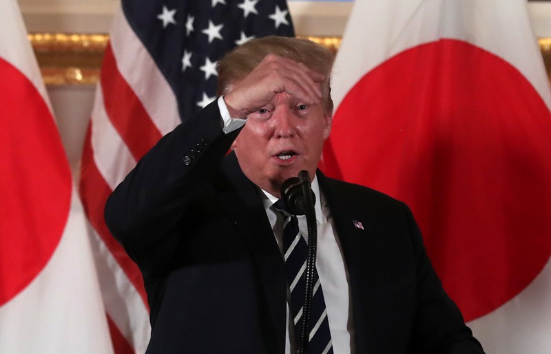 U.S. President Donald Trump and first lady Melania Trump visit Japan