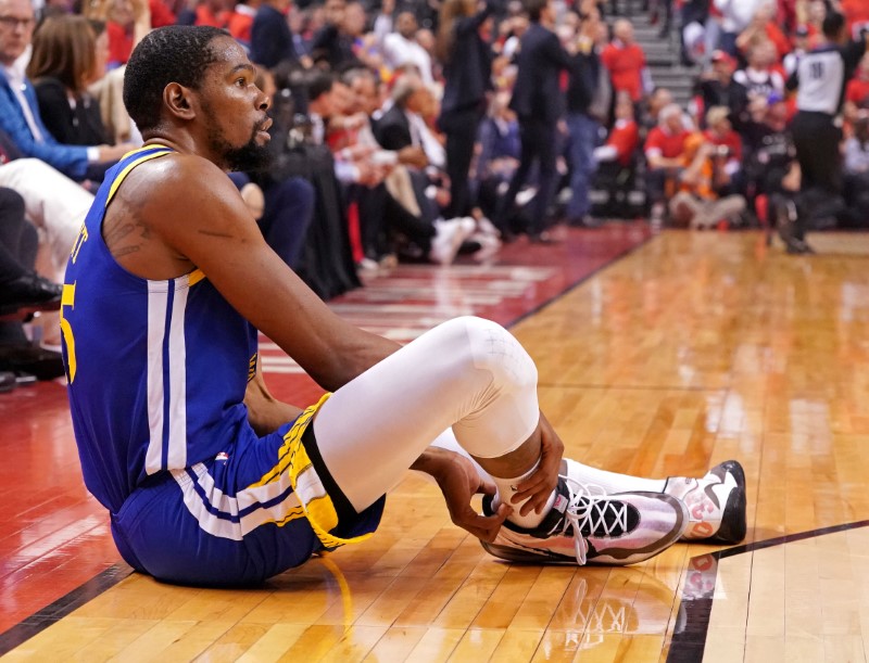 FILE PHOTO: NBA: Finals-Golden State Warriors at Toronto Raptors