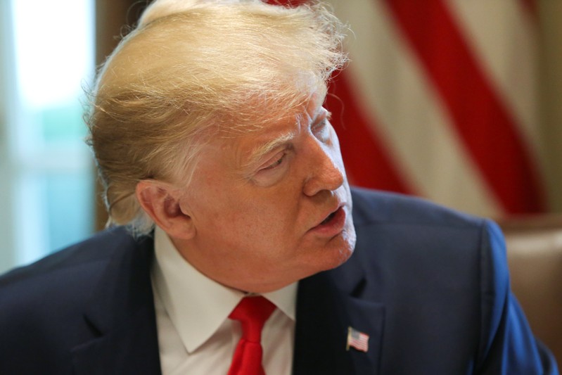 FILE PHOTO: U.S. President Donald Trump hosts working lunch with governors at the White House in Washington