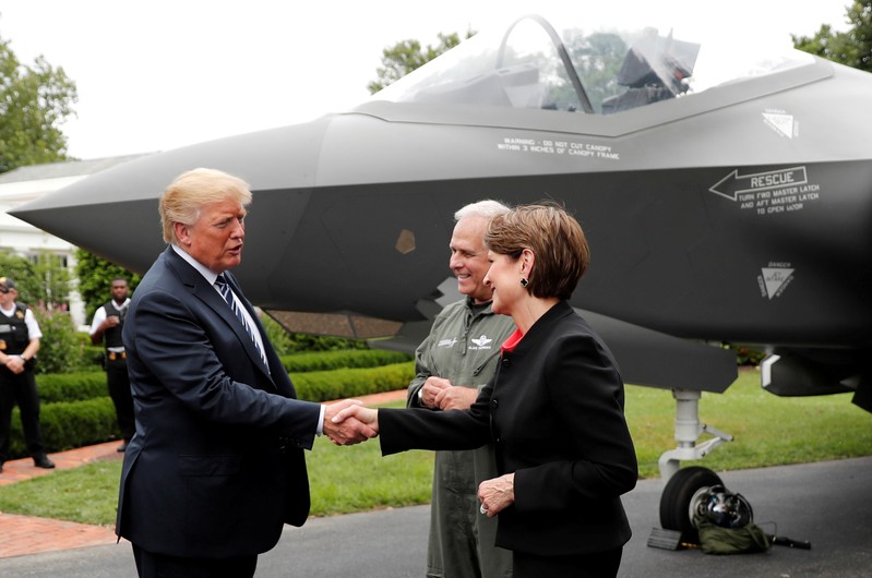 FILE PHOTO: U.S. President Trump hosts White House showcase of American-made products in Washington