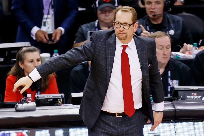 FILE PHOTO: NBA: Finals-Golden State Warriors at Toronto Raptors