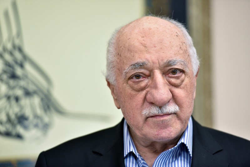 FILE PHOTO: U.S. based cleric Fethullah Gulen at his home in Saylorsburg, Pennsylvania