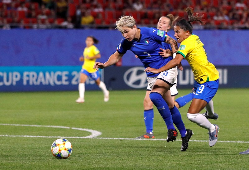 Women's World Cup - Group C - Italy v Brazil