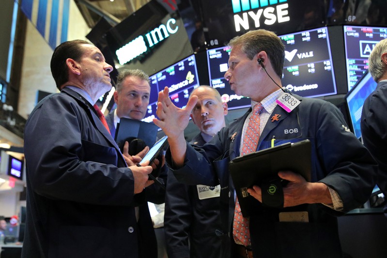 Markets Right Now: Stocks down slightly after hitting record