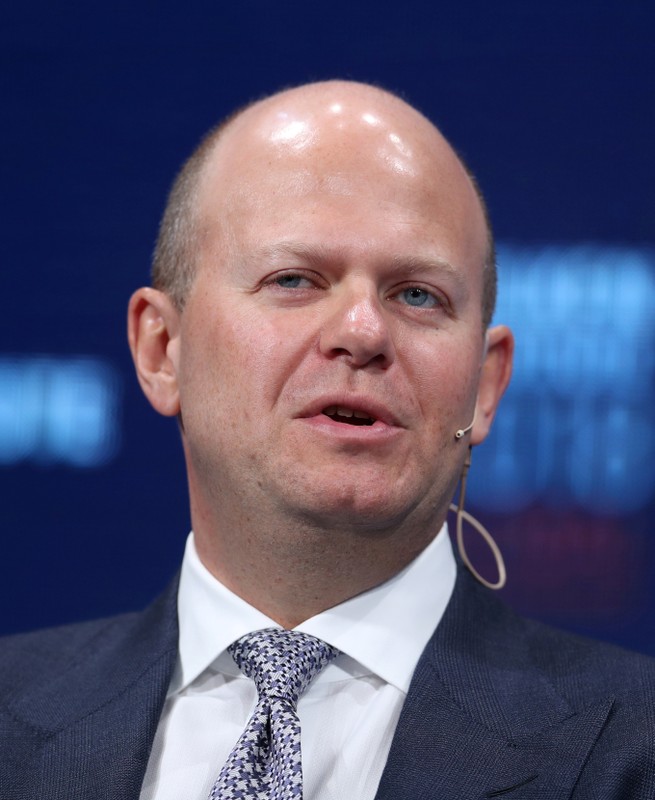 FILE PHOTO: Dmitry Balyasny, Managing Partner and Chief Investment Officer, Balyasny Asset Management, speaks at the Milken Institute's 21st Global Conference in Beverly Hills