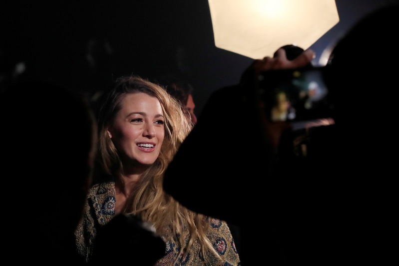 FILE PHOTO: Blake Lively arrives to attend the Spring/Summer 2019 women's ready-to-wear collection show for fashion house Dior during Paris Fashion Week