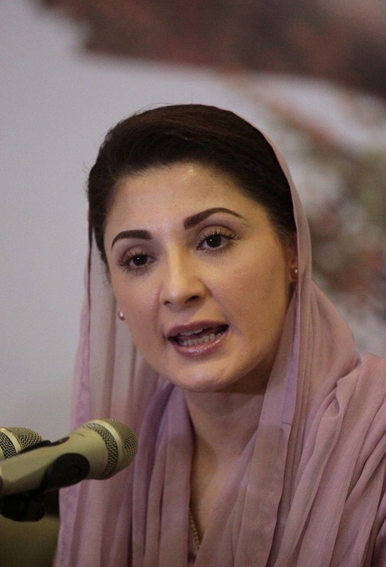 FILE PHOTO: Maryam Nawaz, speaks during a news conference in Lahore,