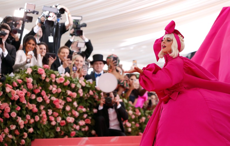 FILE PHOTO: Metropolitan Museum of Art Costume Institute Gala - Met Gala - Camp: Notes on Fashion- Arrivals - New York City, U.S. – May 6, 2019 - Lady Gaga