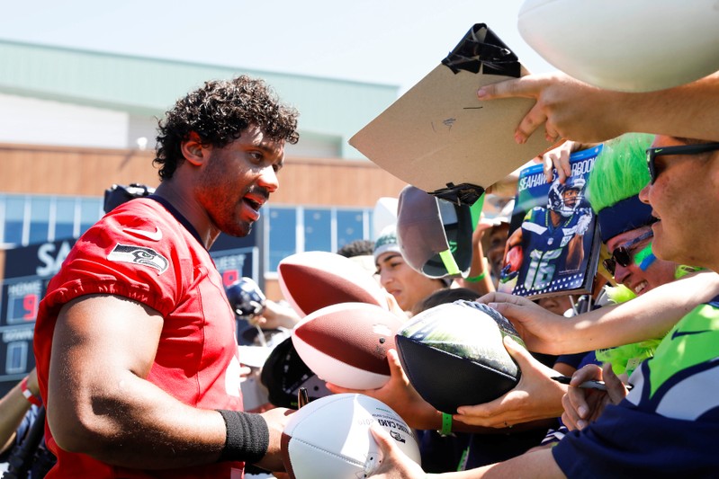 FILE PHOTO: NFL: Seattle Seahawks-Training Camp