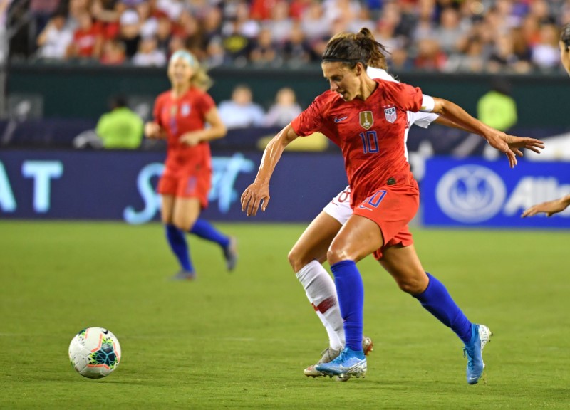 Carli Lloyd Gets Her Goal in Philadelphia as USWNT Cruises Past Portugal Carli Lloyd Gets Her Goal in Philadelphia as USWNT Cruises Past Portugal