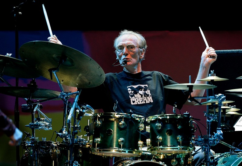 Legendary supergroup Cream perform during a concert at the Royal Albert Hall in London