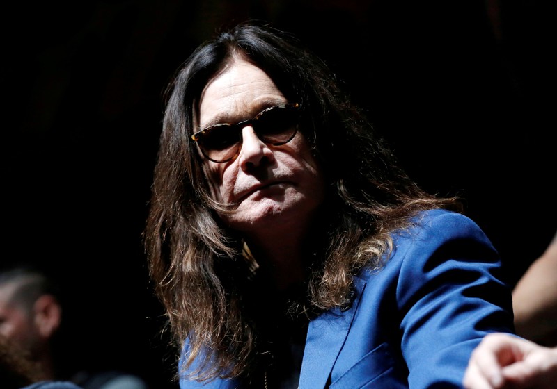 FILE PHOTO: Ozzy Osbourne attends a news conference to announce the