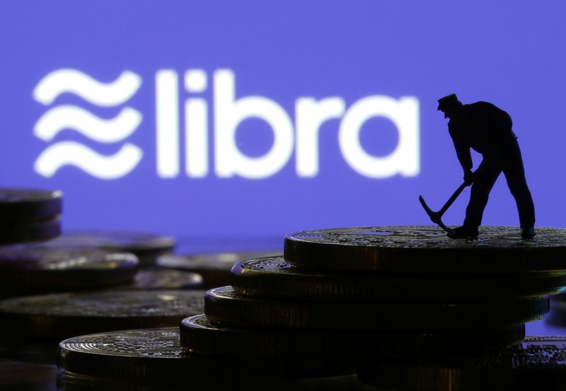 Libra logo in illustration picture