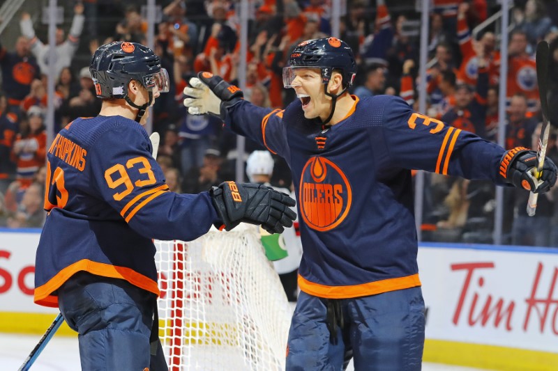 NHL: New Jersey Devils at Edmonton Oilers