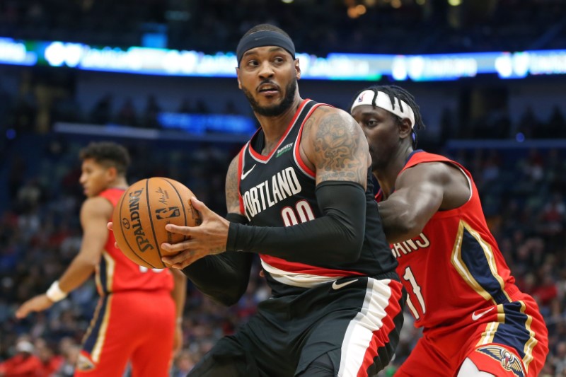 NBA: Portland Trail Blazers at New Orleans Pelicans