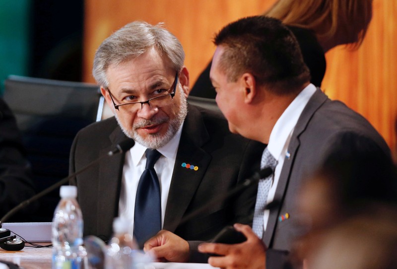FILE PHOTO: Deputy Secretary of the U.S. Department of Energy Brouillette attends a meeting of the